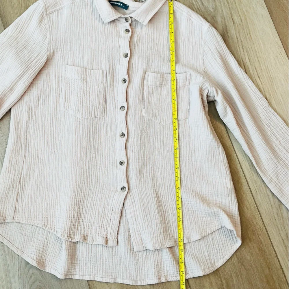 Alembika Recreation Button Down Top